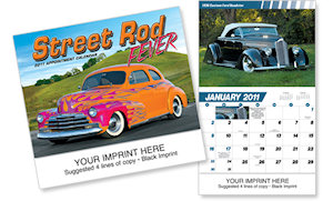 Wall Calendars: Street Rod Fever Wall Calendars